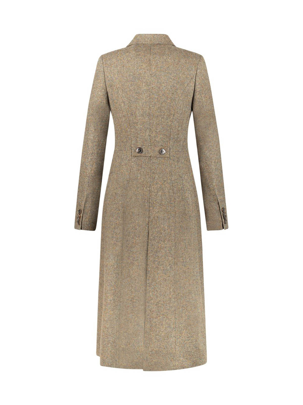 British Style Women Long Coat Warm Ladies Blazer Costumes Femmes Tailored Jacket Formal Wear One Piece