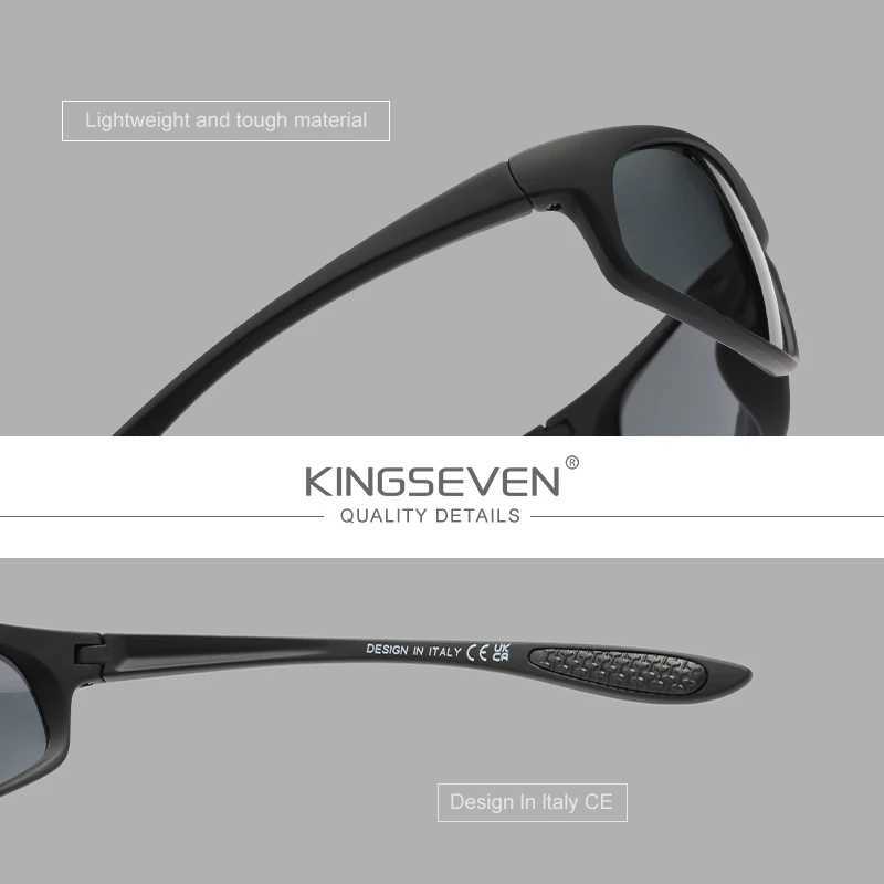 KINGSEVEN Climbing Goggles Polarized Men Hiking Glasses Women UV400 Antiglare Outdoor Sports Eyewear J250919