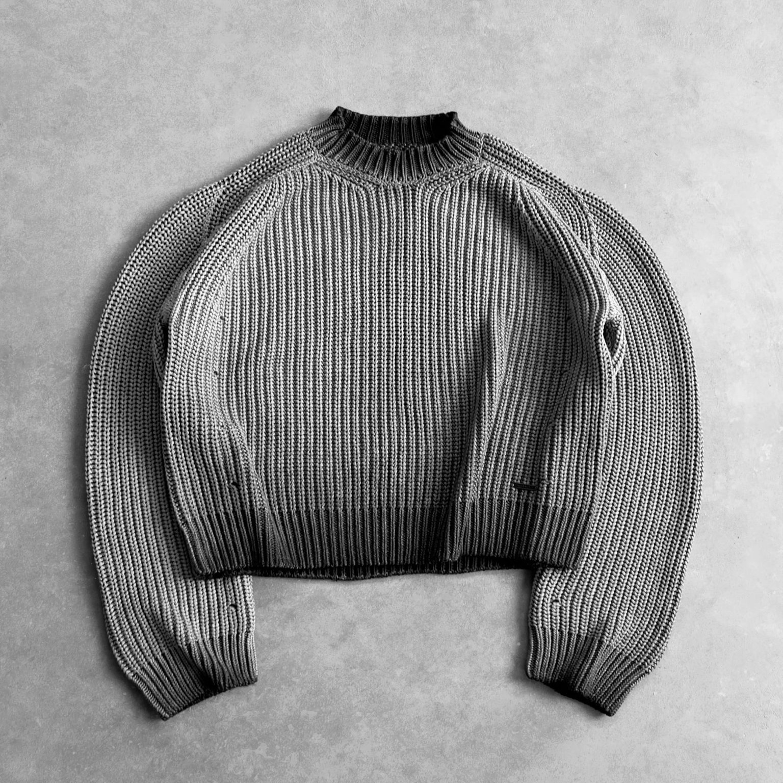 Men's Sweaters Y2k Men Knitted Sweater Solid Color Hip Hop Graphic American Retro Streetwear Punk Pullover Grunge High Street Casual
