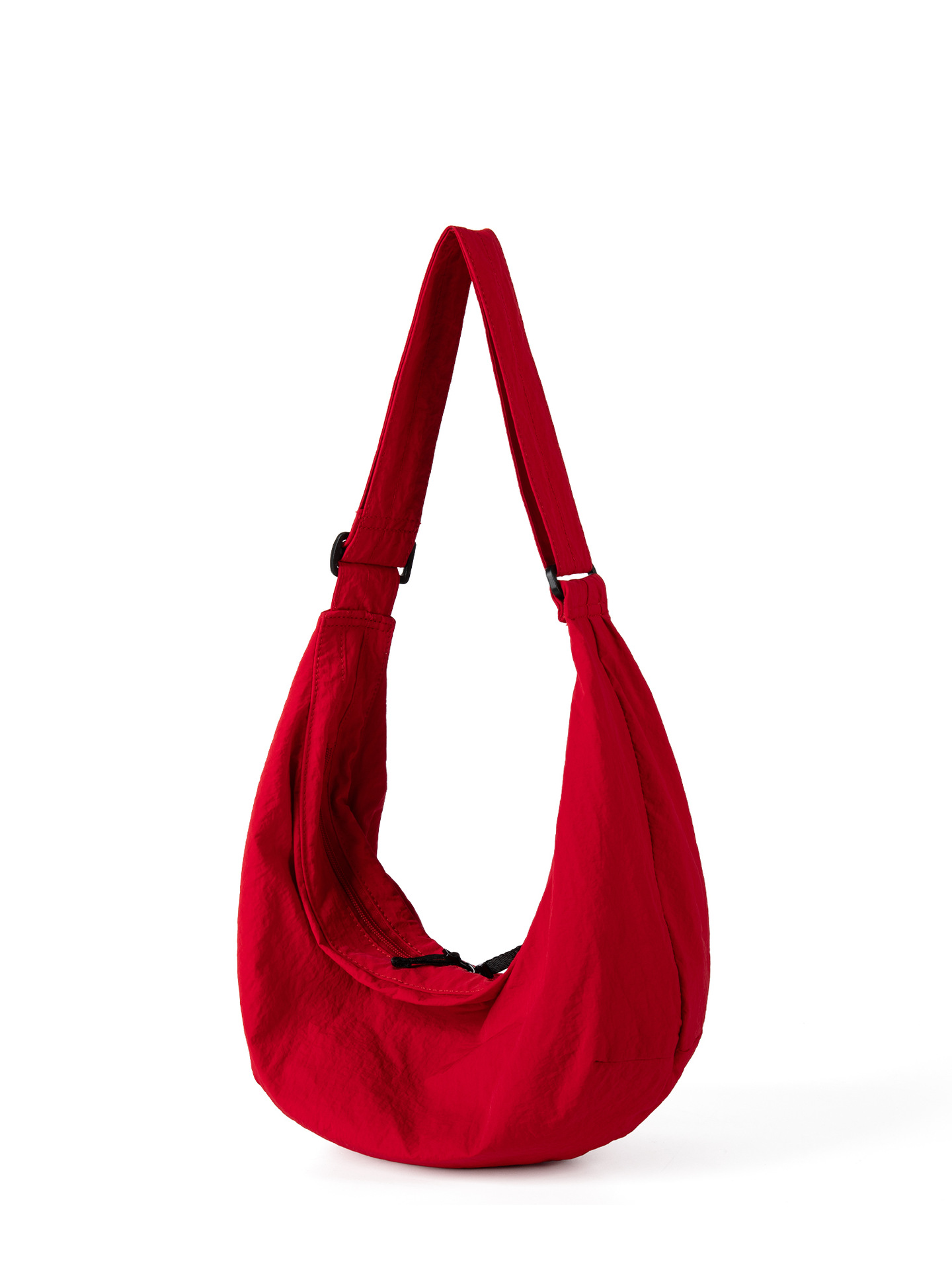 2025 Korean-Style Niche Design Nylon Material Dumpling New Style Simple And Versatile Large-Capacity Lightweight Single-Shoulder Crossbody Bag