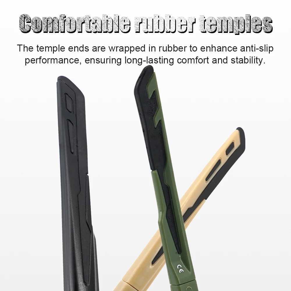 New 3 Lens Set Tactical Shooting Glasses Outdoor Sports Windproof Dustproof Safety Military Protective Goggles J250919