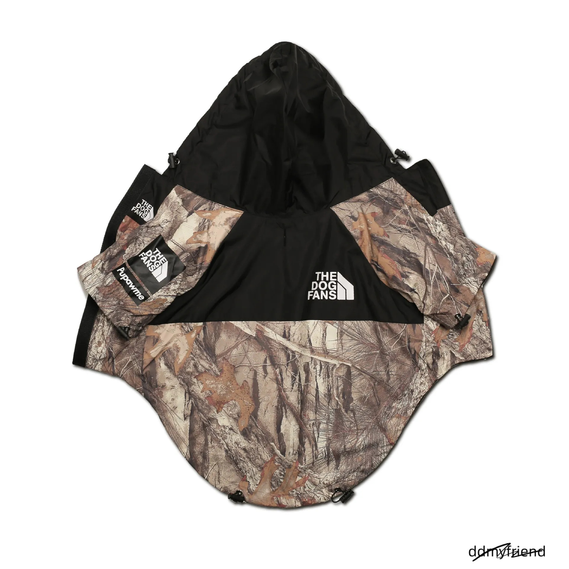 Raincoats Outdoor Jacket, Waterproof Windproof, Warm Breathable, Fashion Trend Dog Clothes With Leash Hole For Small, Medium And Large Dogs XXXL A309 