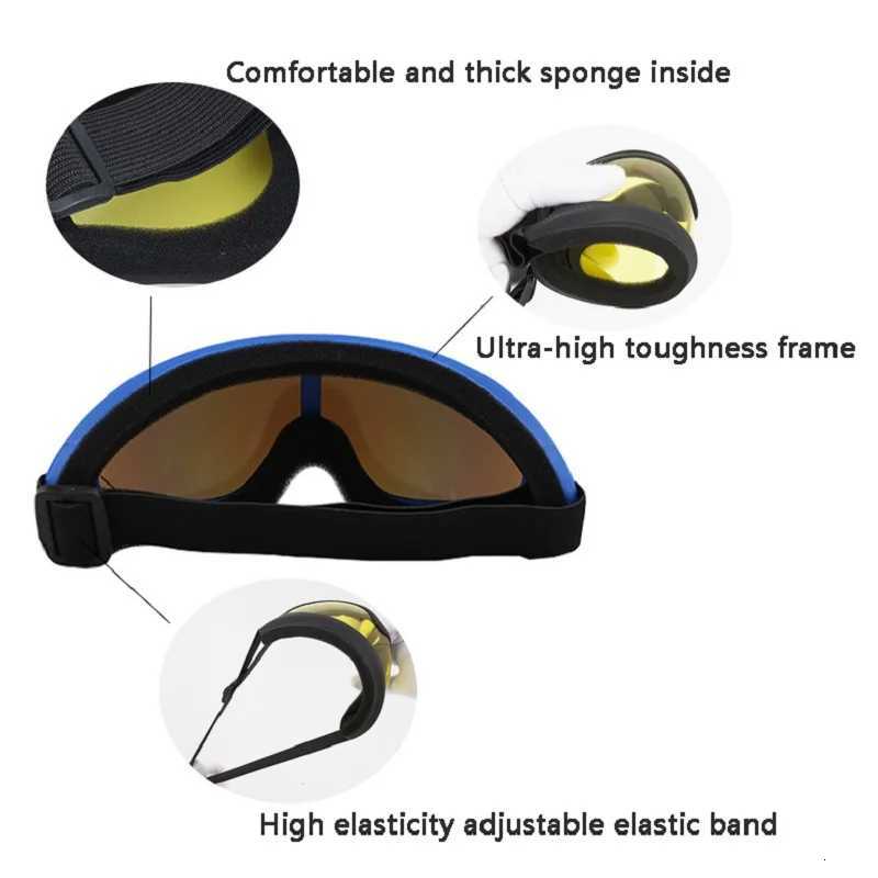 Cycling Goggs NEW Motocross Masque Sunglasses Men Women Sports Ski Glasses Windproof Moto Cross Helmet UV Protective Y250919