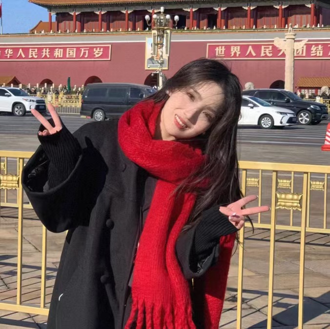 T1790 New Style Women's Wool Scarf, Stylish Korean Design for Winter, Versatile and Elegant, Perfect for Couples