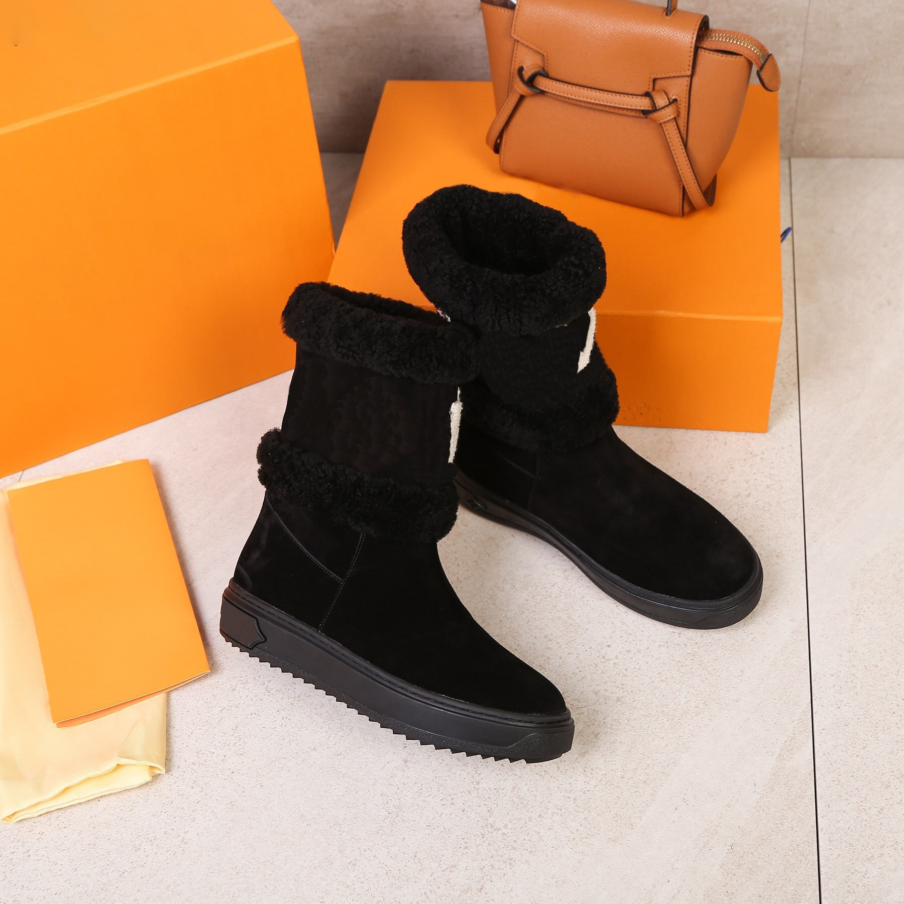 Designer Boots Paris Luxury Brand Boot Genuine Leather Ankle Booties Woman Short Boot Sneakers Trainers Slipper Sandals S913 07