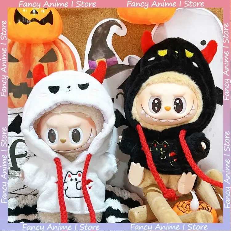 Halloween Labubu Doll Clothing Bat Little Devil Hoodie Accessories for V1 V2 V3 Labubu Halloween Dress Up Accessories Gifts C250919