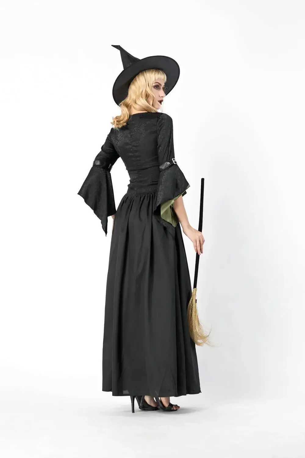 Halloween Witch Vampire Costumes for Women Adult Carnival Party Performance Drama Masquerade Clothing L250918