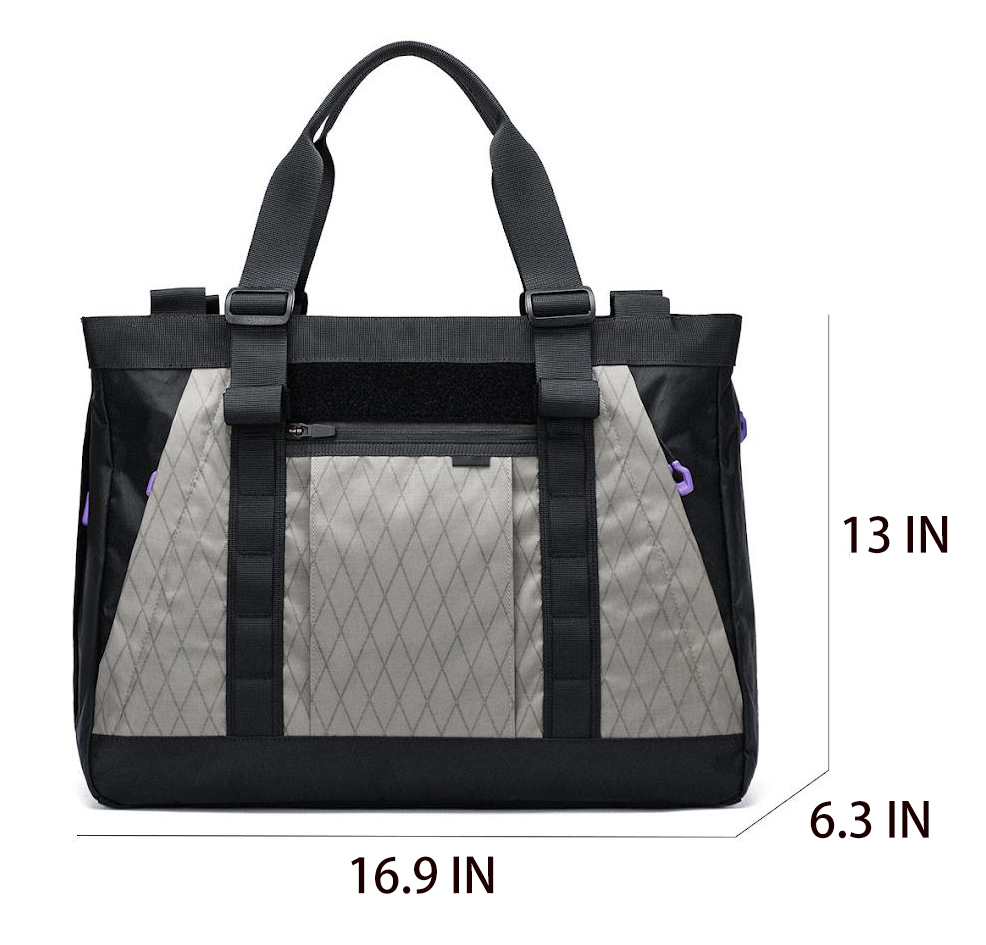 Tote bag large capacity handbag commuter shoulder messenger bag men's multifunctional 16-inch computer bag