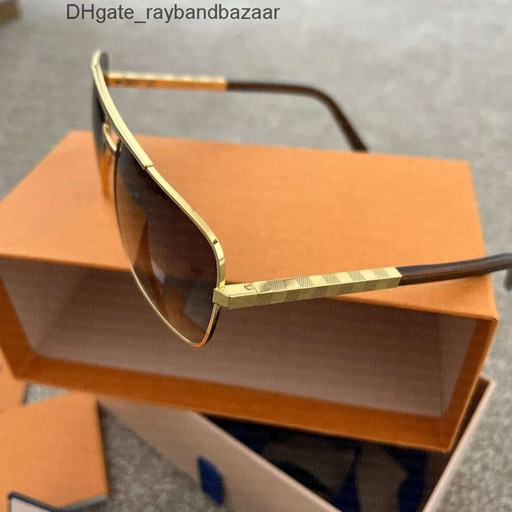 2024 Vacation Brand Designer Sunglasses Men classic attitude 0259 Metal square frame Womens Mens Glas louise''vuttonliness viutonlies vittonlies lvity lvtity W13U