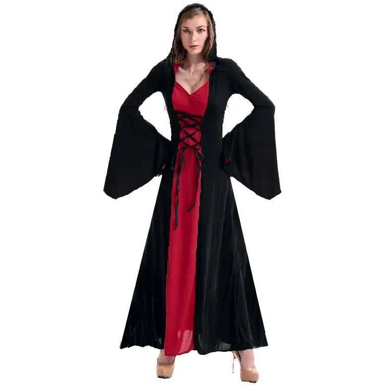 Halloween Carnival Female Mediaeval Dress Cosplay Costume L250918