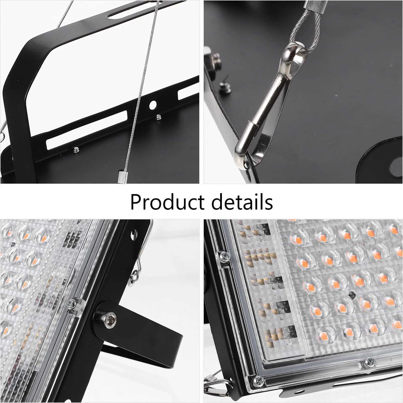 1pc Led Grow Light Full Plant Growth Light For Indoor Garden Veg Flower Lamp Eu Plug Low Power Durable Environmentally C250919