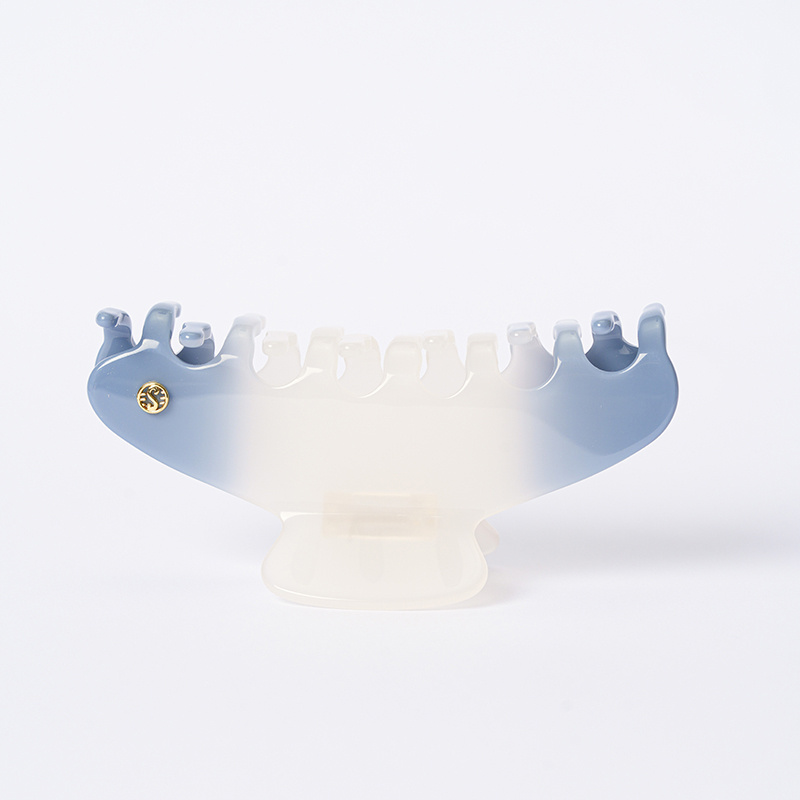 Acetate acrylic hair clip with marble pattern on the back of the head, hair clip, shark clip, hair accessory