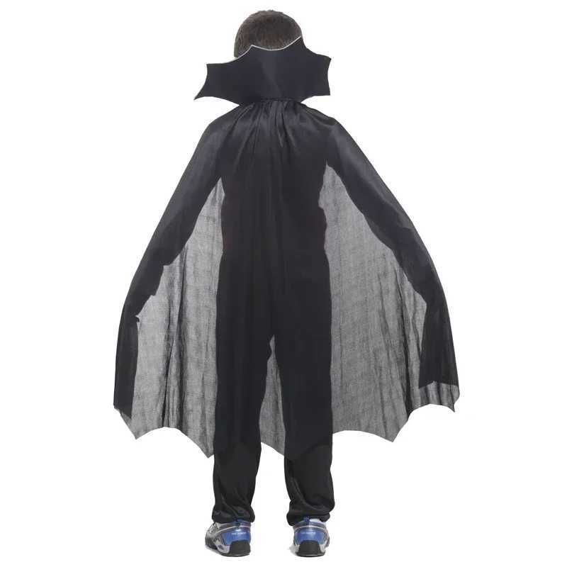 Carnival Vampire Dracula Boys Fantasia Costumes with Cloak Teeth and Elf Ears for Boys Girl Party Fancy Dress Up L250918