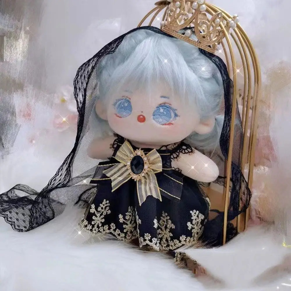 20cm Cotton Doll Clothes Pretty Dress Outfit Cute Hoodie Casual Suit Plush Toys Dress Up Clothing Girls Brithday Gift 250918 - view 3