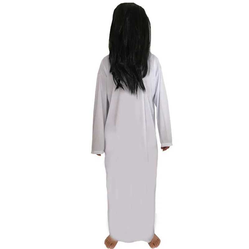 Sadako Costume Halloween Performance Costume Cosplay Sadako Costume Ghost Festival Costume Red White Cosplay Costumes L250918
