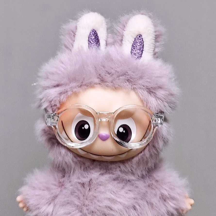 Doll Clothes Accessories Labubu Glasses Plastic Sunglasses For 10cm Labubu V4 The Monsters Pin for Love Series Ropa Labubu C250919