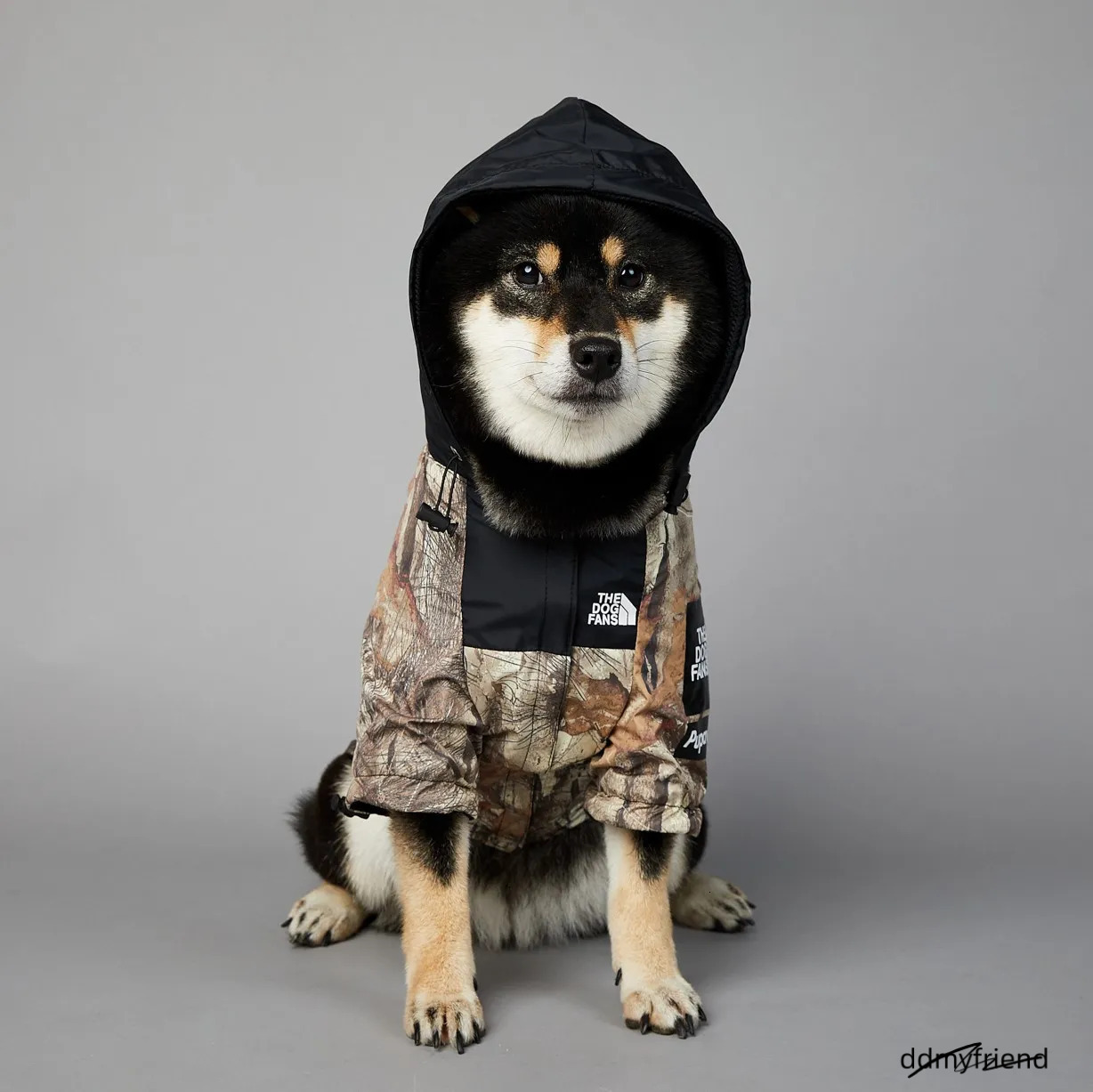 Raincoats Outdoor Jacket, Waterproof Windproof, Warm Breathable, Fashion Trend Dog Clothes With Leash Hole For Small, Medium And Large Dogs XXXL A309 