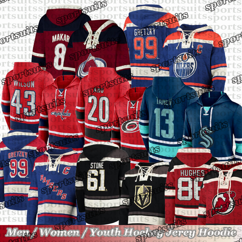 New 2025 hurricane blues hockey hoodie Outdoor 32 team hoodie jersey custom any name any number mens womens clothing youth thick embroidery versi