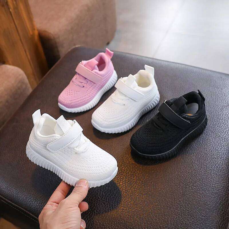 Spring Kid New Fashion Versatile Girl Sneakers Comfort Soft Sole Anti Slip Simple Boy Shoe Breathable Classic Casual Shoes