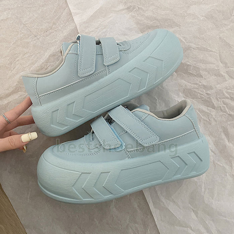 designer shoes platform sneakers minimalist loafers womens trainers versatile student velcro casual thick soled women shoes size 35-40