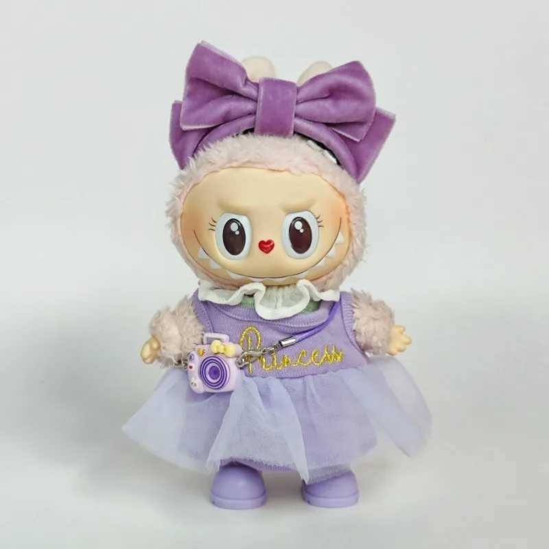 For 15cm17cm Labubu clothes1st 2nd Gen Doll Clothes Set Lace Dress Outfit Cute Vinyl Toy Fashion Accessories Collection Gift C250919
