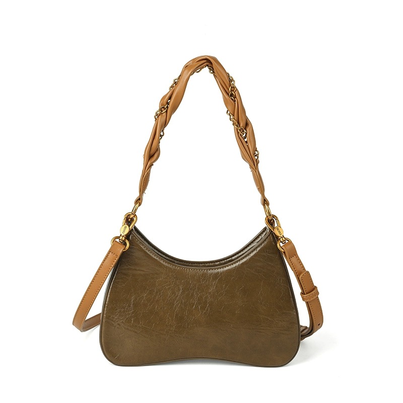 COCIO designer bag New leather bucket bag simple versatile multi compartment handbag niche design hot selling womens bag Solid