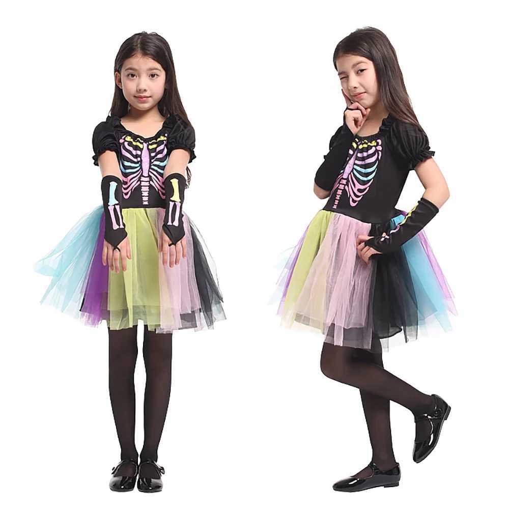 Childrens Skeleton Costume Halloween Theme Costume Available in 3 Styles L250918