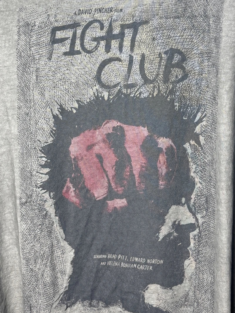 Washed FIGHT CLUB Tank Tops Vest Men Women Summer High Quality SAINT Oversized Sleeveless Tshirt250919