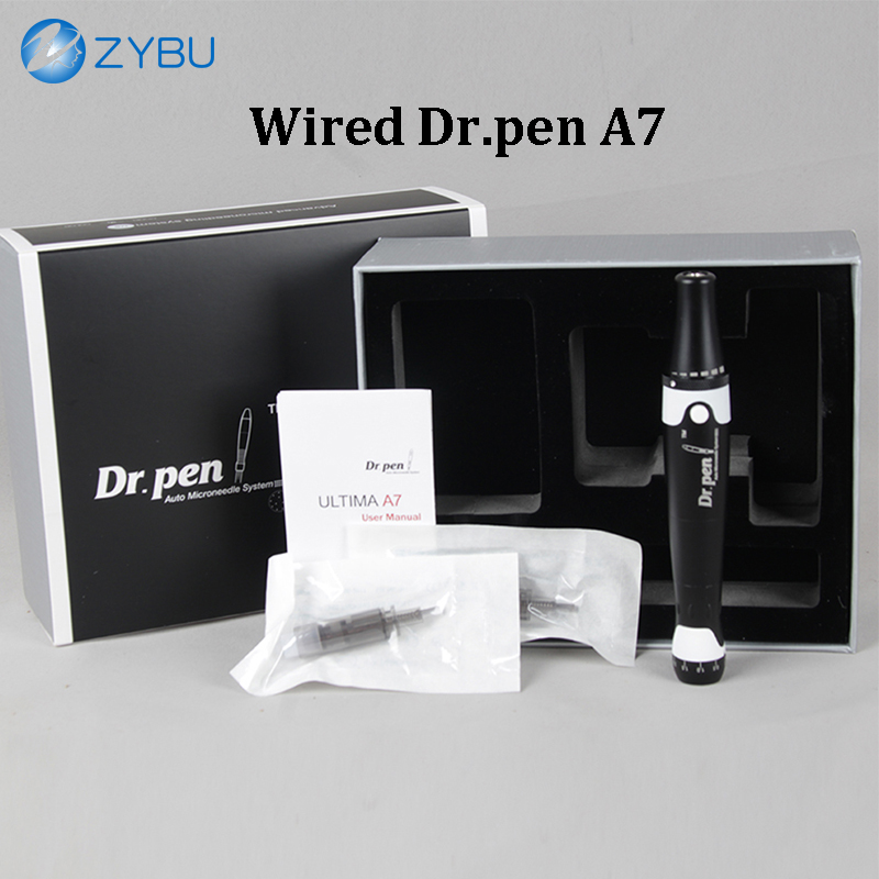 DrPen A7 Professional for Facial Mesotherapy Dermapen Skin Care with Micro Needle Cartridge 12Pins 2Pcs