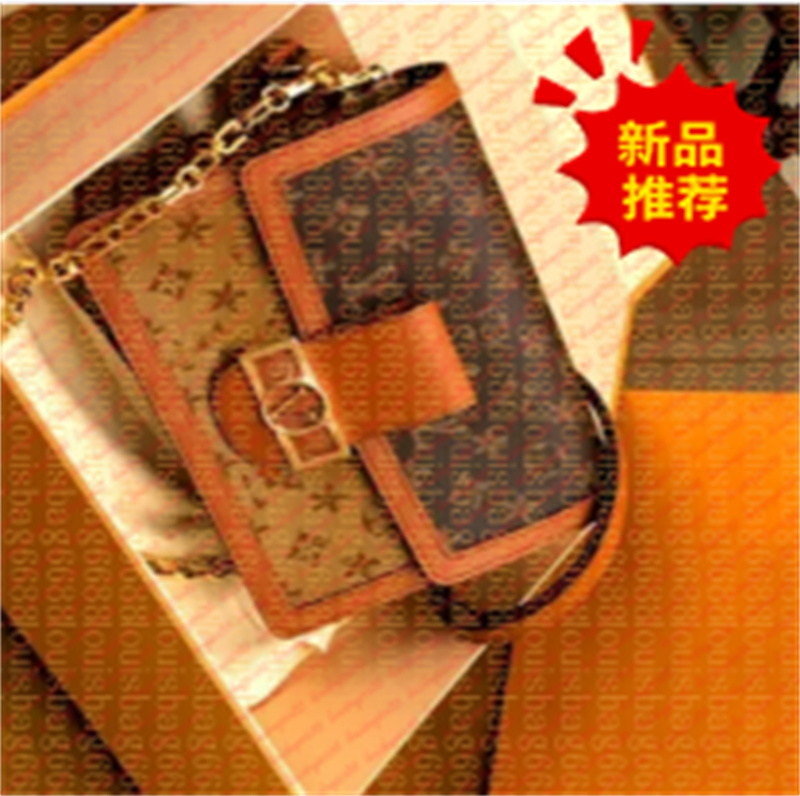 2025 Classic Designer Handbag Dauphine fashion bags shoulder women's handbag designer brand Messenger Bag Wallet Purse Crossbody women Wallets bag with box A6689