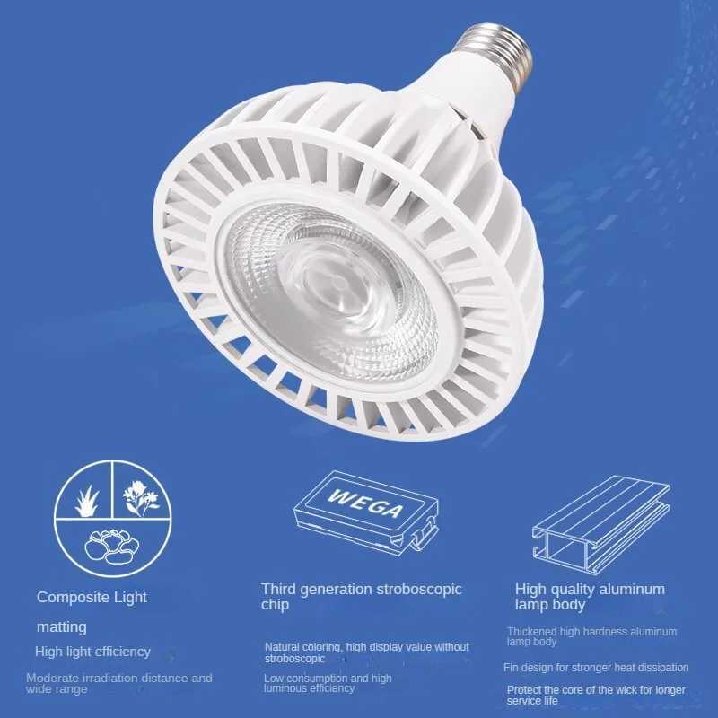 E27Full Spectrum Indoor Grow Light Plant Lamp Growth Bulb Phyto for Succulent Flowers Seeds Bonsai Cultivated C250919