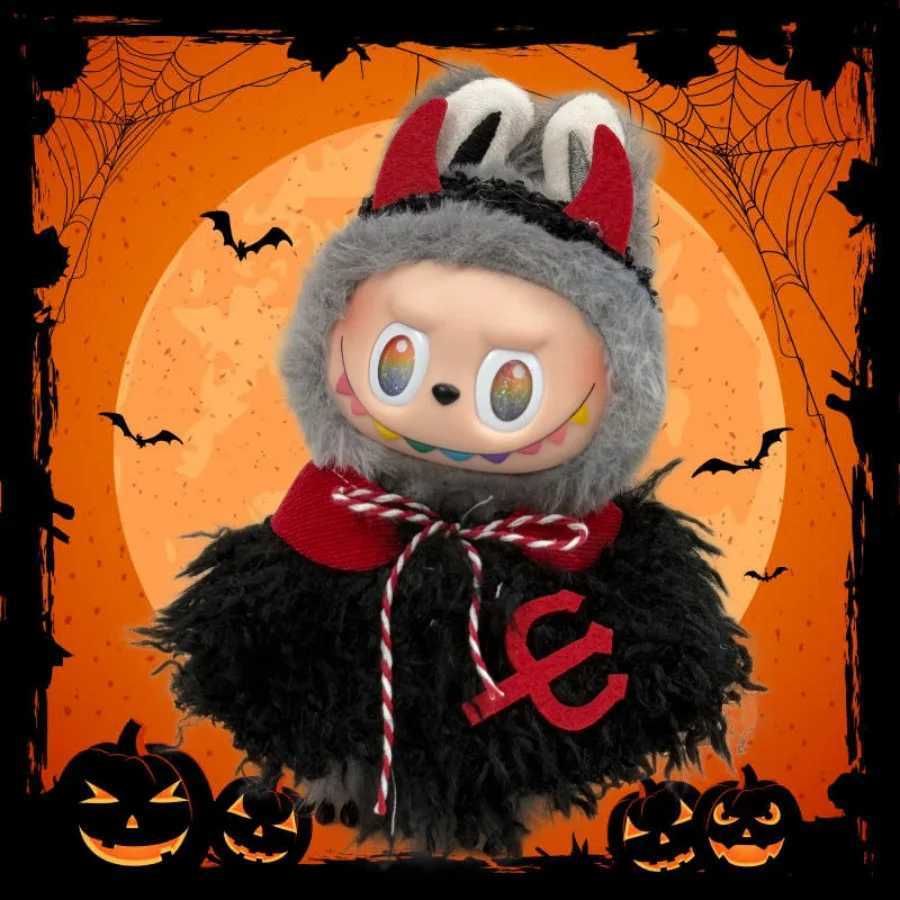 Only Clothing for Labubu Halloween Magical Witch Doll Costume Standing Posture 17cm Vinyl Doll Changing Doll Accessories Gift C250919