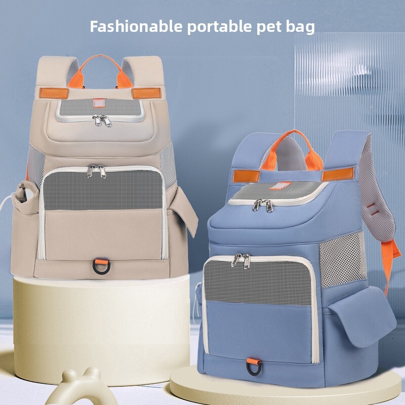 Carrier Portable Large Capacity Backpack Breathable Cat Outdoor Fashion Pet Chest Bag