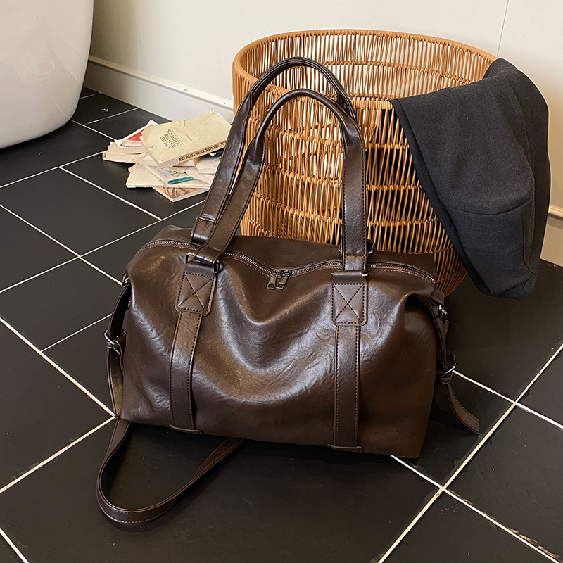 Autumn new fashionable casual large capacity handbag, classic crossbody bag for college students, simple daily commuting, high-end multifunctional wom