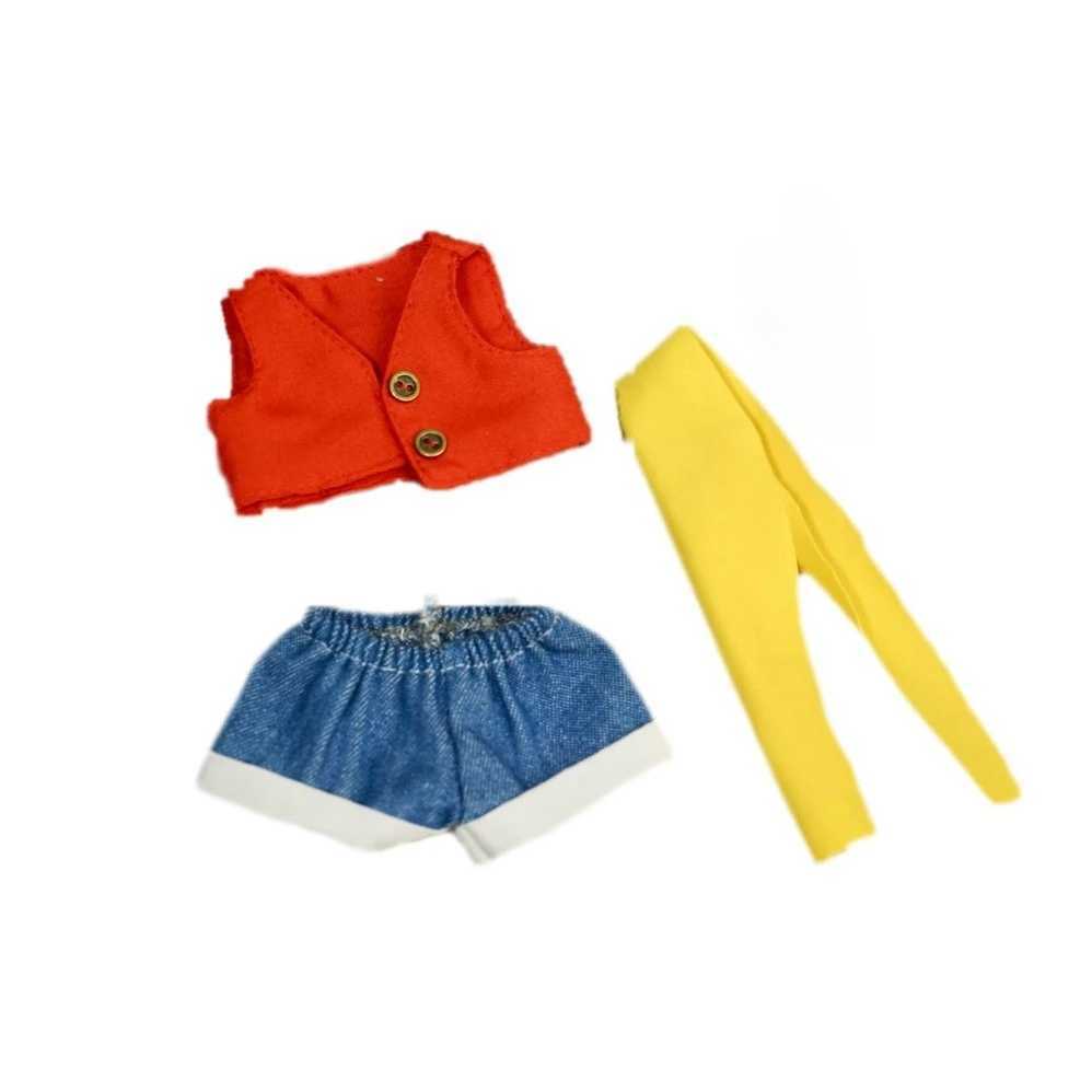 labubu anime character red Vest Set Trendy pendant clothing labubu accessories no dolls C250919