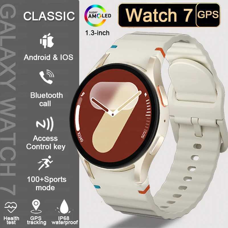 Watch 7 Classic GPS Smart Watch Wen AMOLED HD Sn Cpass Rate Fitness Sport Call Waterproof Smartwatch Men Y250919