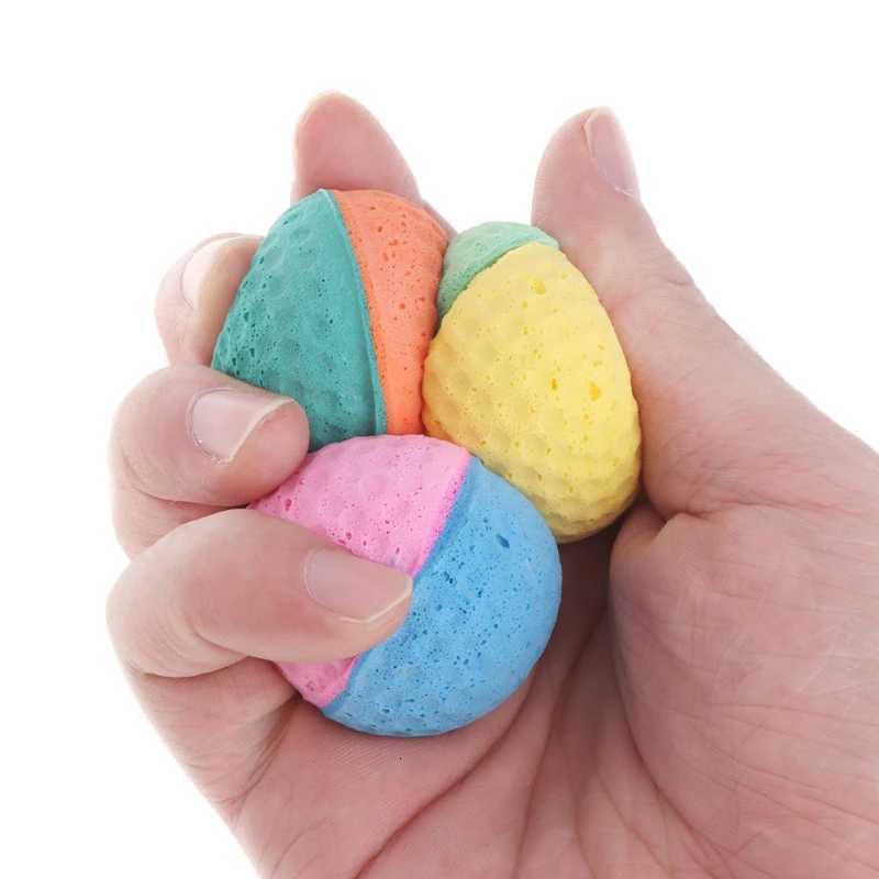 10PCS Colorful Pet Ball Interactive Toy Ball Chewing Fetching Ball Toy for Small Medium Pet Dog Outdoor Training Play X250918