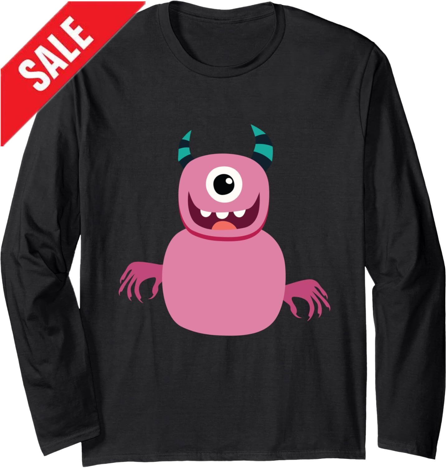 Long Sleeve Shirts for Men sweatshirt Cute Creepy Monster Happy Halloween Party Costume Long Sleeve Tee Streetwear Casual tops clothes 2025