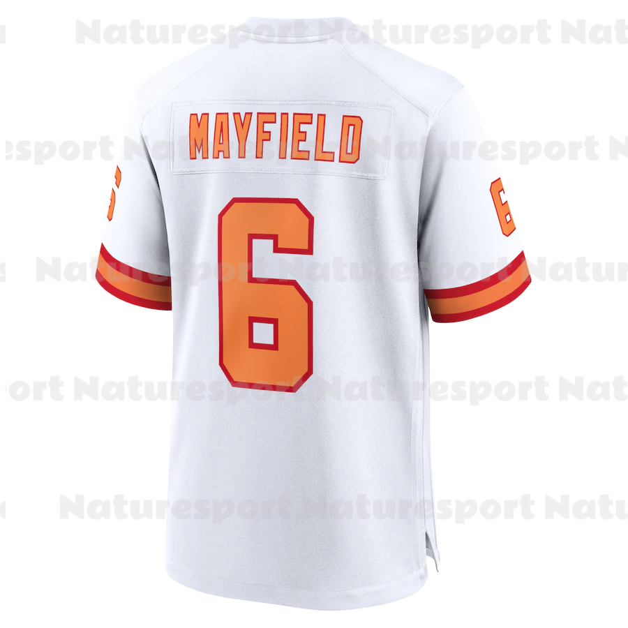 Baker 6 Mayfield Tom 12 Brady 2025 Football Jerseys Mike Evans Bucky Irvin Chris Godwin Jr. Emeka Egbuka Vita Vea