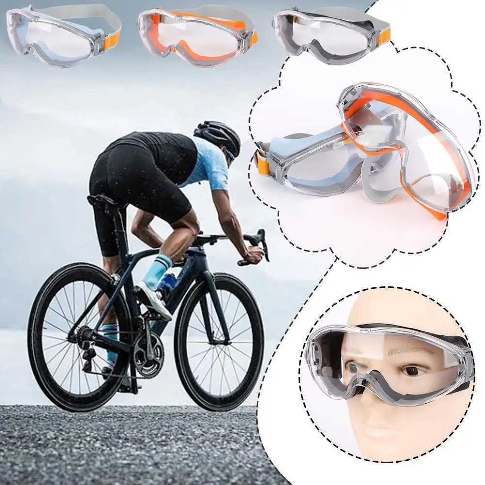 Safety Glasses Protective Goggles AntiUV Waterproof Tactical Sport Eyewear Eye Protection Glasses Riding Skiing J250919