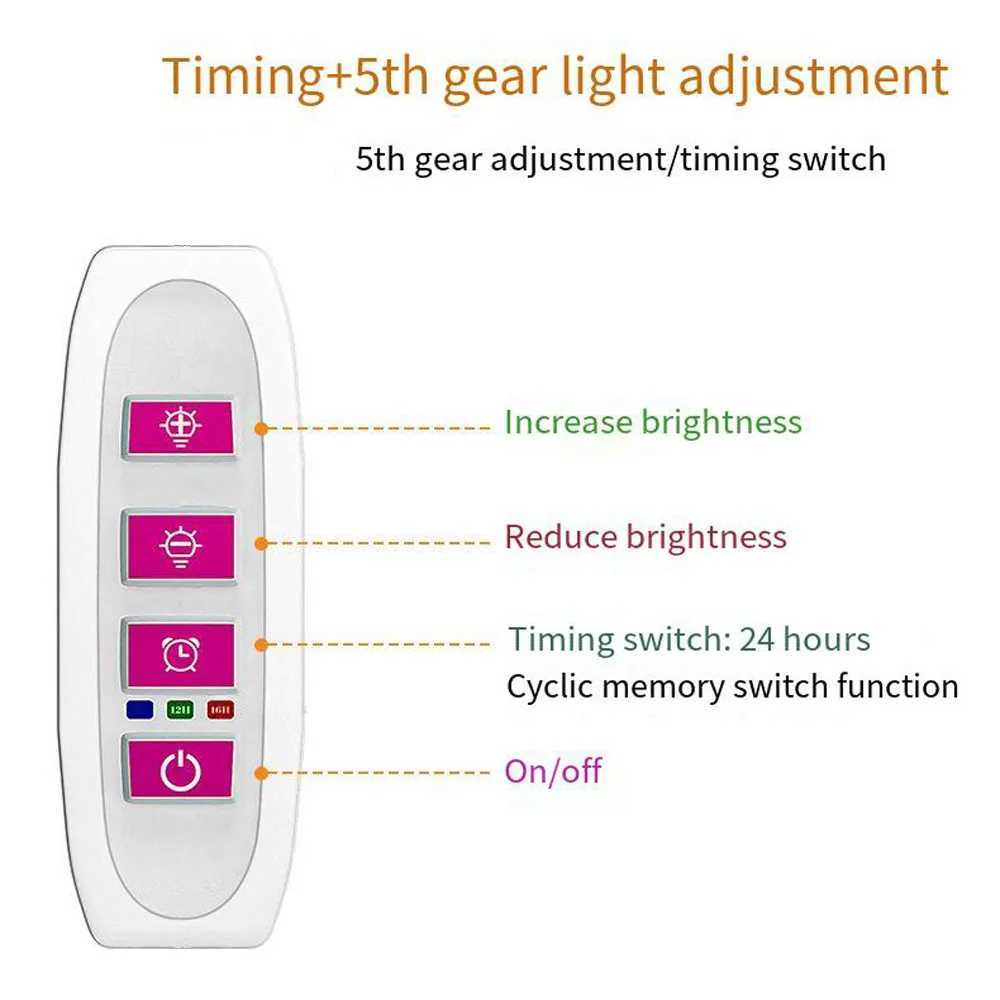 Indoor LED Growth Light USB Quantum Board Plant Supplemental Lighting Hanging 5V Plant Lamp for Indoor Gardening C250919