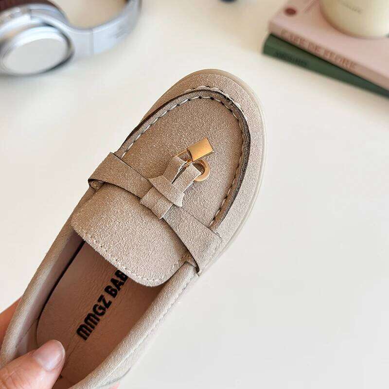Kid Girl Loafers 2025 Moccasins Sneakers Zapatos Mujer Flat for Boy Child Casual Shoes