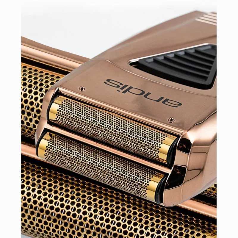 Andis Profoil Lithium Plus 17225 Barber Hair Cleaning Electric Shaver For Men Beard Stubble Razor Bald Shaving Machine Charger C250919