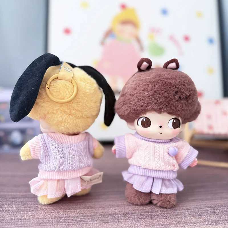 Labubu desgin Dolls Baby Clothes earphone style Highquality Dress The Monster Outfit Accessories Hooded Clothing Gift Kids C250919