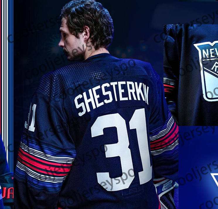 Custom Artemi Panarin Hockey Jersey Igor Shesterkin Matt Rempe Adam Fox Chris Kreider J.T. Miller