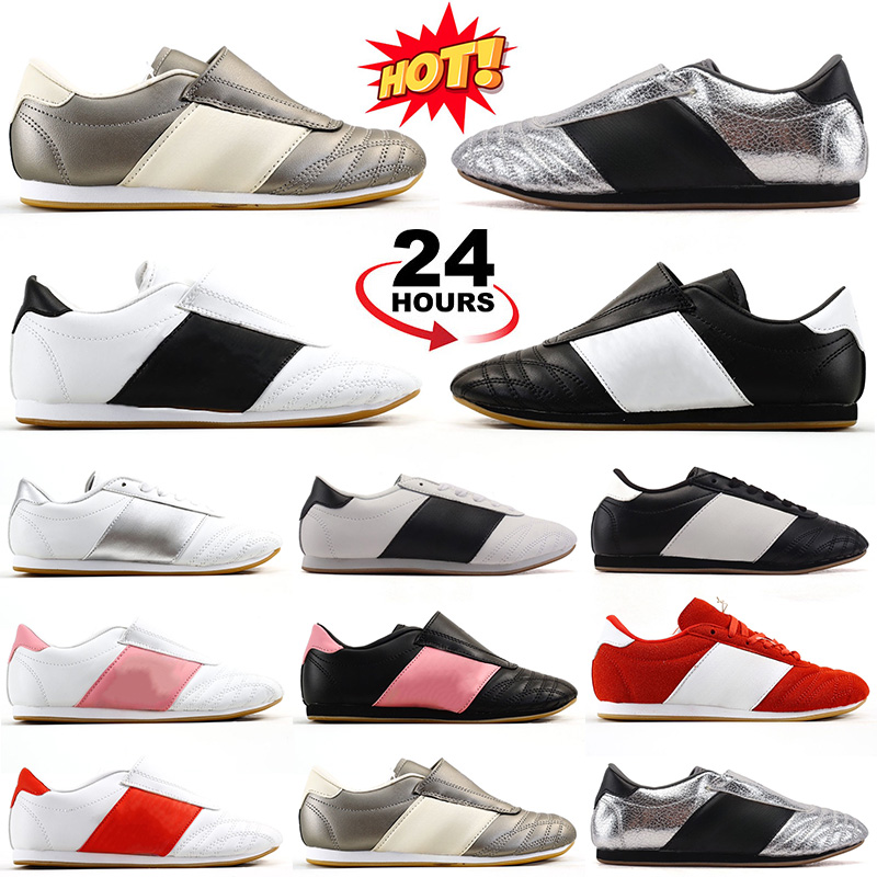 2026 designer originals taekwondo shoes white black silver red women mens trainers outdoor sneakers size 36-45