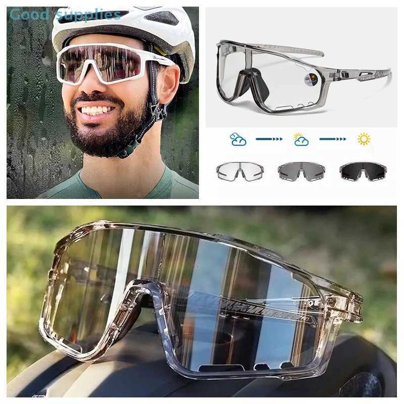 Cycling Glasses Photochromic Sunglasses Men Women Mountain Bike Road Eyewear New Bicycle Riding Outdoor Sports Hiking Goggles J250919