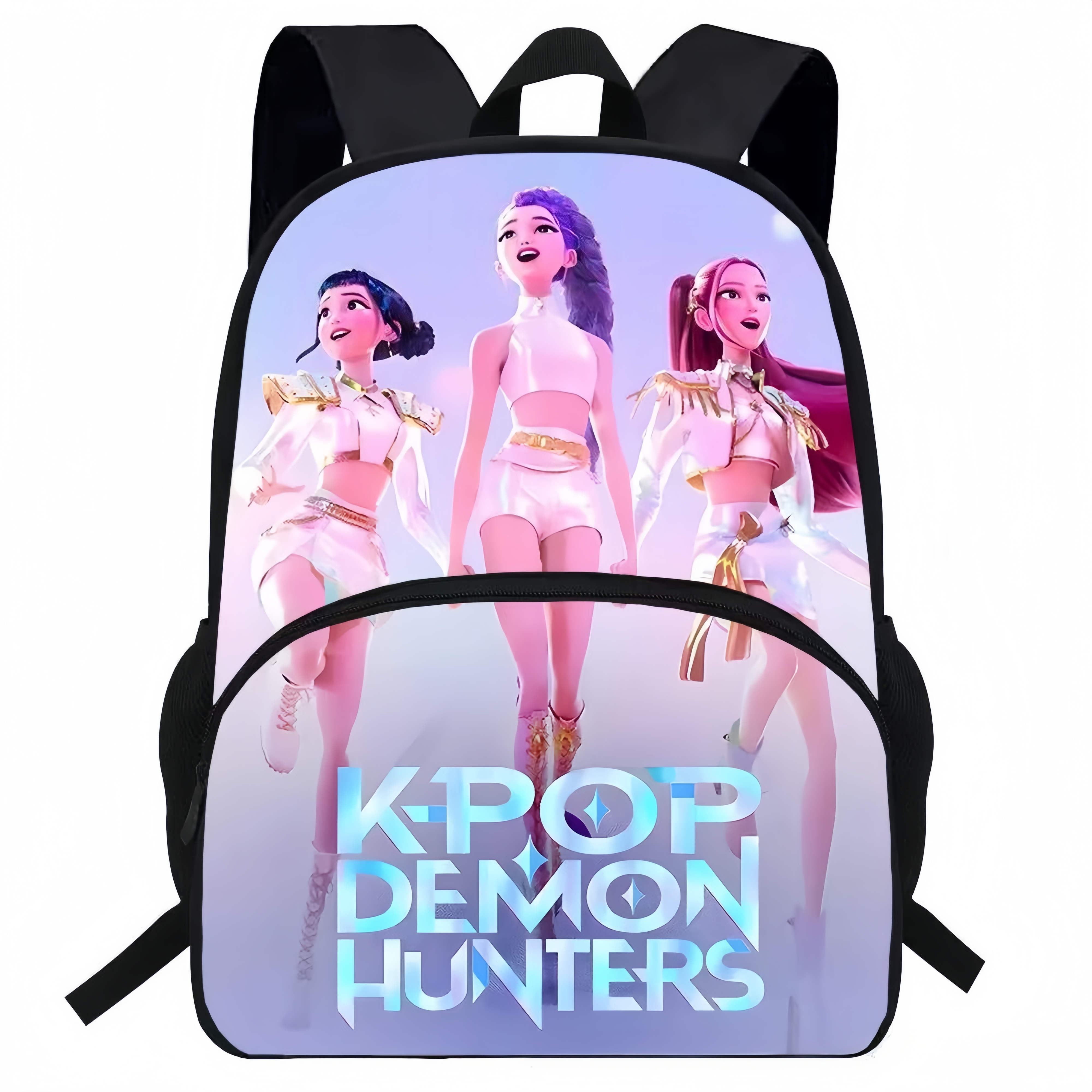 Kpop Demon Hunters 2025 New Model School Backpack College Style Lightweight Backpack