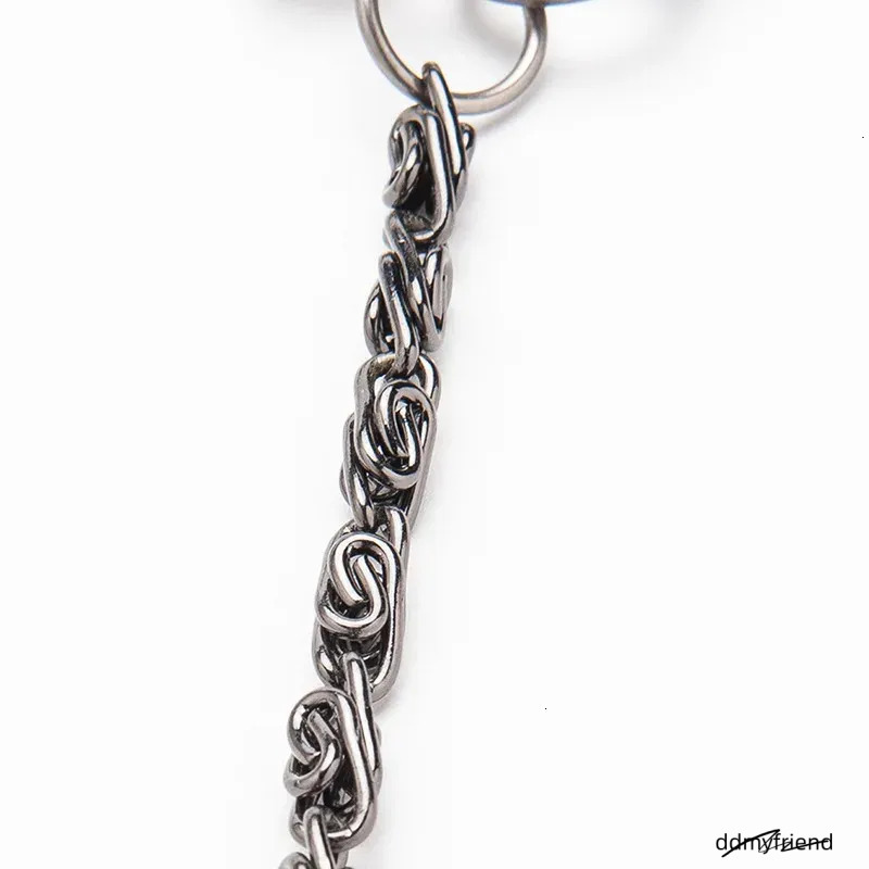 Motorcycle Keychain Jean Biker Wallet Belts Chain Skull Charm Leather Gothic Rock Pants Trousers Waist Key Mens Dr34 240402 ddmyfriend