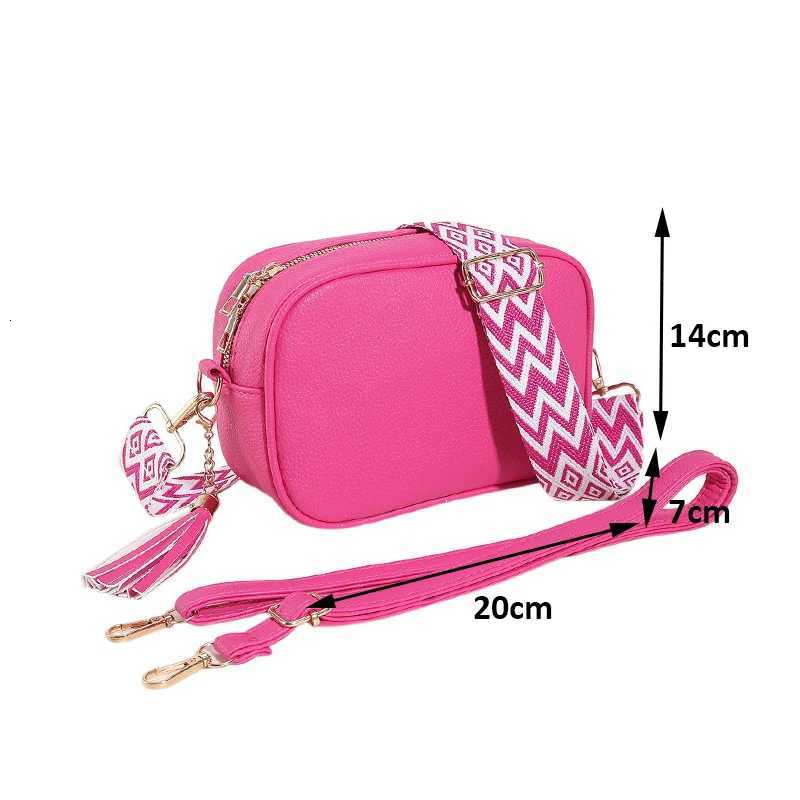 New Minimalist Shoulder Bag Fashionable Large Capacity Broadband Underarm Crossbody Small Square Bag Solid Color Casual Popula Z250915